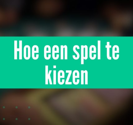 Hoe een spel te kiezen: populaire opties in de Online Casino Wereld